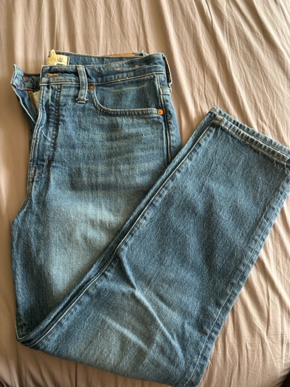 Madewell perfect vintage Straight-Leg Jeans size [31]
